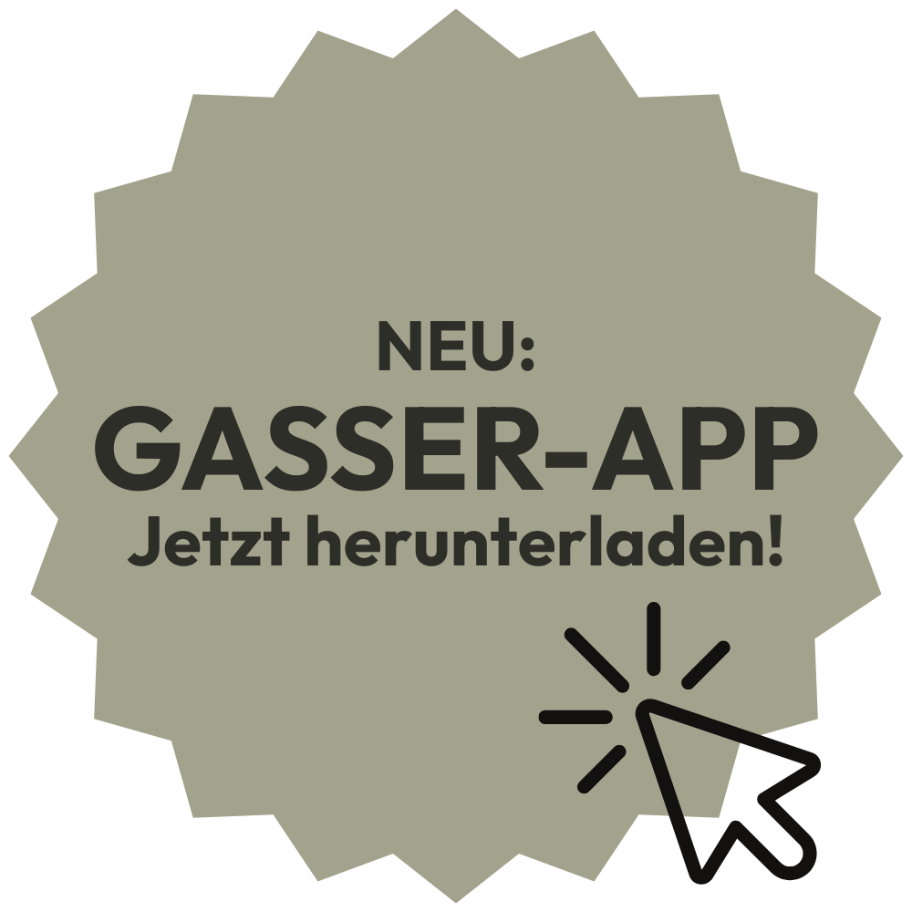 Gasser-App – Hinweisgrafik